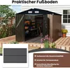 COSTWAY Základová deska pro kůlnu na nářadí 343x215cm, Náhled obrázku produktu 5
