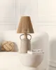 BELIANI Tischlampe Taupe Keramik Vasenform 51 cm Produktbild-Vorschau 5