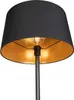 Moderne Stehleuchte Schwarz mit Schwarzem Schirm 45 cm Produktbild-Vorschau 5