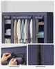 SONGMICS Kleiderschrank, Faltschrank mit Kleiderstange, 12 Produktbild-Vorschau 7