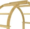 vidaXL Rose arch 141x97x243 cm masívne drevo borovica Náhľad obrázku produktu 5