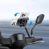 Support de téléphone rembourré pour rétroviseur de moto - Voir les images du produit 12