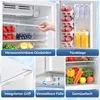 HOMCOM 72,5 L Mini Kühlschrank mit Gefrierfach, Obst- und Produktbild-Vorschau 8