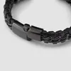 SERASAR | Kožený Náramek pro Muže [Steel] z Stainless Steel Náhled obrázku produktu 9