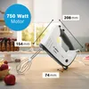 Bosch MFQ37470 Handmixer, 750 W, zwart/wit Productafbeelding-voorbeeld 10