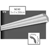 MDEKOR 20 metri di Cornici per Soffitto in Polistirene XPS Anteprima dell’immagine prodotto 3