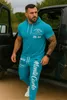 Herren Jogginghose | Monte Carlo 592  Türkis/Weiss XXL Produktbild-Vorschau 7