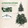 HOMCOM Künstlicher Weihnachtsbaum, 150 cm Christbaum mit Produktbild-Vorschau 7