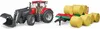 Landwirt - Traktor mit Frontlader, Zugfahrzeug und 8 Ballen Produktbild-Vorschau 2