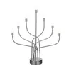LED-Metalleuchter "Anywhere" Silber / Chrom Timerfunktion Produktbild-Vorschau 1
