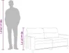 2-Sitzer-Sofa Dunkelgrau 140 cm Stoff Produktbild-Vorschau 10