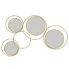 A decorative wall mirror with multiple circular frames and mirrors. Produktbild-Vorschau