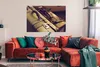 MuchoWow® Poster Reisekoffer - Vintage - Braun 120x80 cm - Produktbild-Vorschau 2