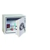 An open safe with some items inside. Voir les images du produit