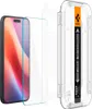 Spigen Glass tR EZ Fit iPhone 15, sada 2 kusů, průhledná Náhled obrázku produktu 5