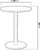 MIRJAN24 Couchtisch Simkon, Wohnzimmer (Farbe: Taupe) Produktbild-Vorschau 3