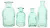4x Vase Aqua türkis 10-19cm – Glas, Blumenvase, Vasenset Produktbild-Vorschau 5