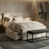 Homestyle4u Polsterbett 120x200 Beige Doppelbett Produktbild-Vorschau 19