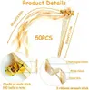 Wedding Wands,50 Stück Stäbe mit 100 Groß Glöckchen und 150 Produktbild-Vorschau 2