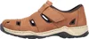 Rieker Herren Echtleder Slipper braun, Herren:43 EU Produktbild-Vorschau 2