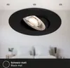 LED Einbauleuchten Schwenkbar 3er Set 5 W matt-schwarz Produktbild-Vorschau 6