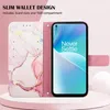 OnePlusNord 2T 5G Hülle, Marmor Motiv Kunstleder Tasche Produktbild-Vorschau 4