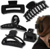 Set de 5 barrettes noires mates Voir les images du produit 11