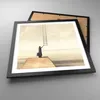 Gerahmtes Poster - Schwarzer Rahmen - Symbol Frau Leiter - Produktbild-Vorschau 3