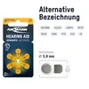 ANSMANN Hörgerätebatterien Typ 10 gelb PR70 P10 ZL4, Produktbild-Vorschau 2