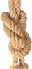A close-up view of a thick, braided rope with a knot tied in it. Produktbild-Vorschau