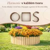 Floranica dřevěný obrubník záhonu 30 x 200 cm neošetřený Náhled obrázku produktu 4