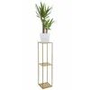 Howhomely Sgabello per fiori in metallo oro 100 cm - Anteprima dell’immagine prodotto 4