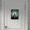 Metallschild XL in 21x28 cm gruseliges Halloween Motiv und Produktbild-Vorschau 6