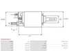 AS-PL SS3016(VALEO) Magnetschalter für Starter/Anlasser Produktbild-Vorschau 4
