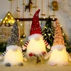 Weihnachtsdeko 3 Stück Weihnachten Deko Wichtel mit LED Produktbild-Vorschau 3