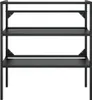 vidaXL Stelaż do umywalki czarny 79x38x83 cm żelazny - Podgląd zdjęcia produktu 4
