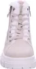 A front view of a cream-colored boot with white fur trim. Anteprima dell’immagine prodotto