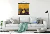 MuchoWow® Textilposter Mona Lisa - Gold - Da Vinci 120x120 Produktbild-Vorschau 3