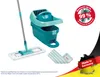 A cleaning mop and bucket set with promotional text and graphics. Produktbild-Vorschau