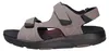 Joya Alexander Brown Sandale, Lederimitat, Active-Sohle, Voir les images du produit 2