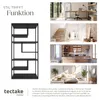 tectake® Standregal Venda inklusive Kippschutz, 85 x 35 x Produktbild-Vorschau 4