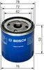 Bosch Ölfilter  0 451 103 336 Produktbild-Vorschau 1