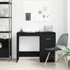 Schreibtisch Schwarz Eiche 100x50x76 cm Holzwerkstoff, Produktbild-Vorschau 3