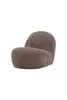 A single brown armchair is shown against a white background. Podgląd zdjęcia produktu