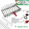 SESAM Drehspieß mit 9 Spieße mit Motor und Powerbank Produktbild-Vorschau 2
