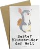Mr. & Mrs. Panda Klappkarte Pinguin Bester Blutsbruder der Produktbild-Vorschau 1