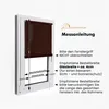 SONELLO Aluminium Jalousie 110cm x 130cm Braun Alu Jalousie Produktbild-Vorschau 10