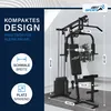 Posilovací stroj ProfiGym 2000 24808, černý, 135 x 103 x Náhled obrázku produktu 10