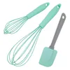 A set of kitchen utensils, including two whisks and a spatula, arranged on a white background. Anteprima dell’immagine prodotto