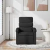 masážní křeslo vidaXL Black Fabric Náhled obrázku produktu 7